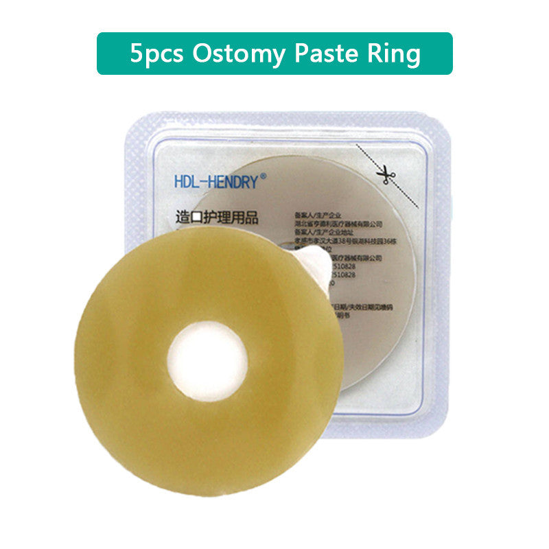 1/3/5pcs Ostomy Paste Ring Prevent Protect Skin Stretch prevent leakage HDR Ostomy Paste Ring