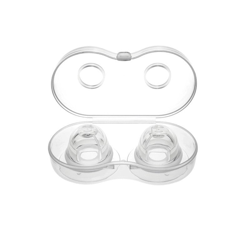 2pcs/box Medical Silicone Nipple Aspirator Inverted Nipple Corrector Painless Nipple Sucker Puller