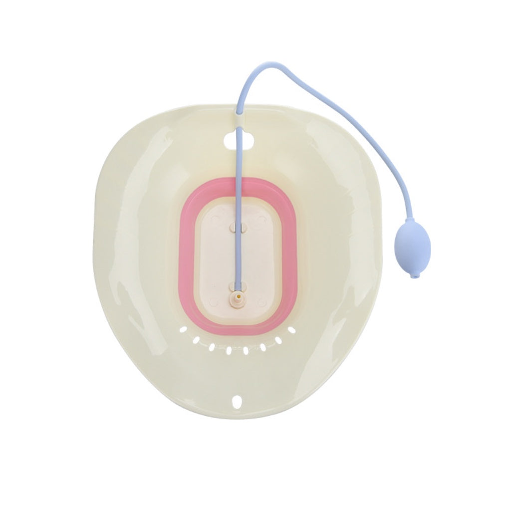 Elderly Postpartum Hemorrhoids Patient Menstrual period Toilet Sitz Bath adjustable with Sprayer