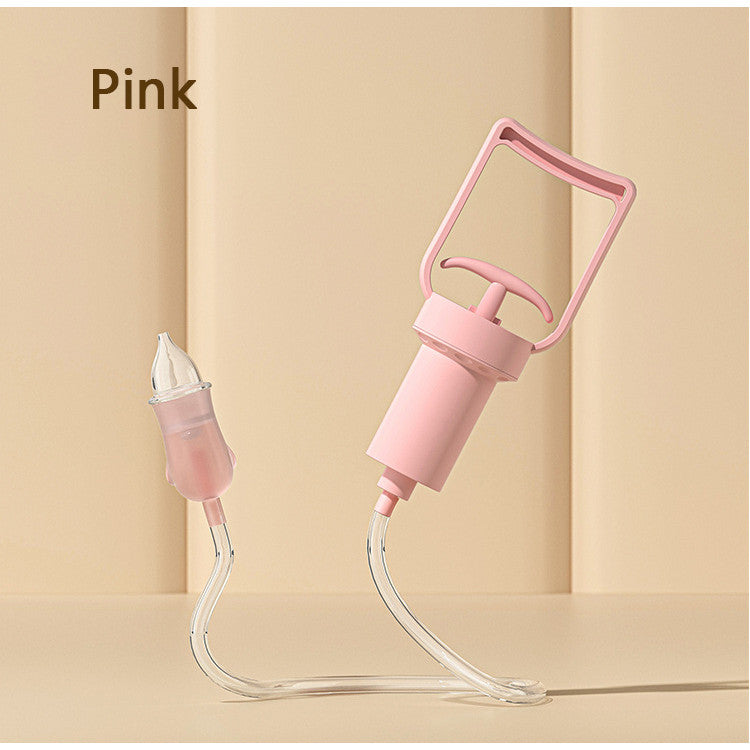 Baby Nasal Aspirator Hand Pulled Baby Nose Mucus Manual Cleaner For Toddlers Nasal Feces Nasal Con